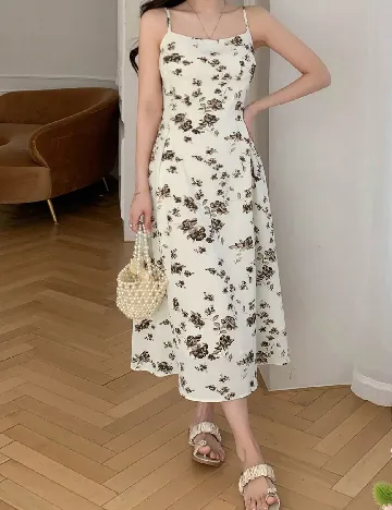 Rochie lunga Dazy, floral
