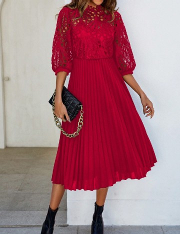 Rochie medie SHEIN, rosu