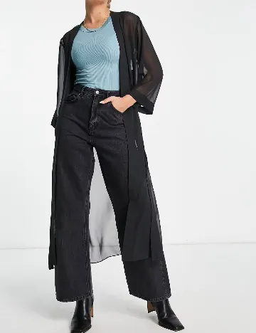 Kimono ALLSAINTS, negru Negru