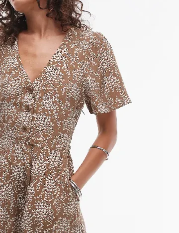 Rochie medie & other stories, maro