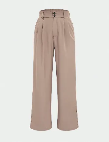 Pantaloni SHEIN, maro Maro