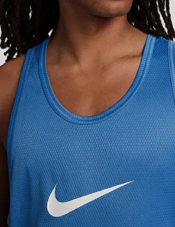 Maiou Nike, albastru Alb
