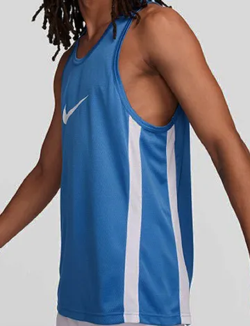 Maiou Nike, albastru Alb