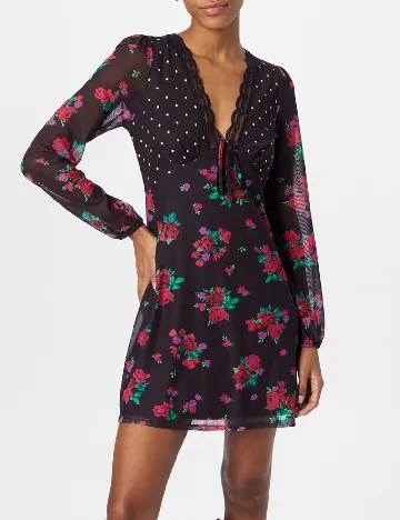 Rochie scurta River Island, negru Negru