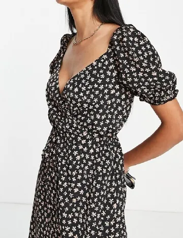 Rochie scurta French Connection, negru