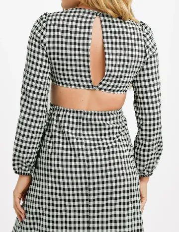 Rochie medie Miss Selfridge, gri