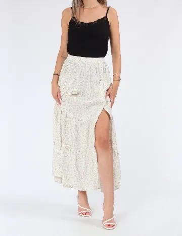 Fusta Miss Selfridge, ecru