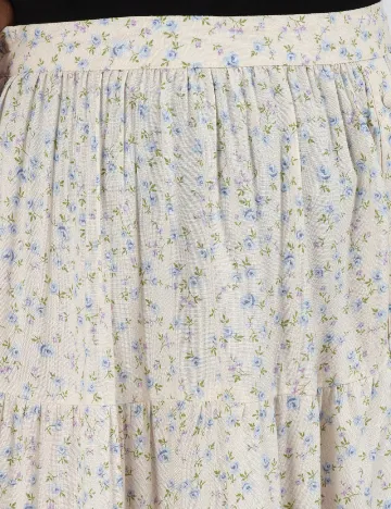 Fusta Miss Selfridge, ecru