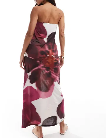 Rochie lunga ASOS, floral print