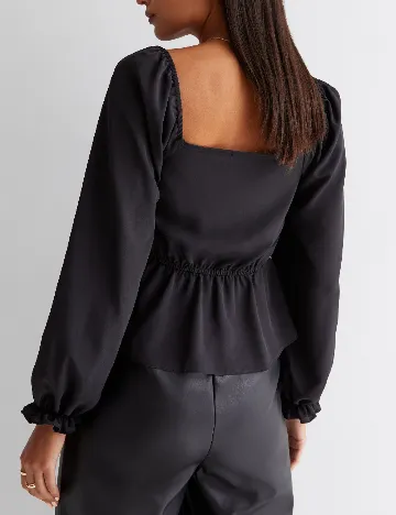 Bluza New look, negru Negru