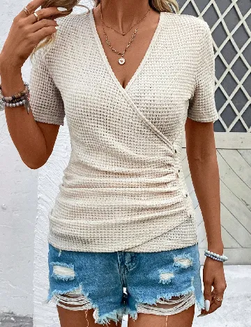 Bluza SHEIN, crem Crem