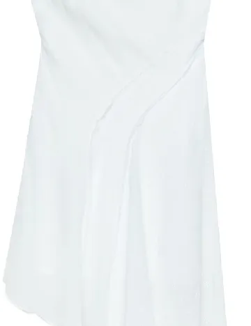 Rochie scurta Stradivarius, alb