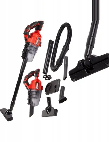 Aspirator fara fir FERM, negru Negru