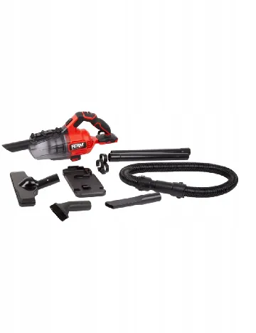 Aspirator fara fir FERM, negru Negru