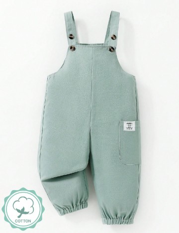 Salopeta Shein Kids, verde