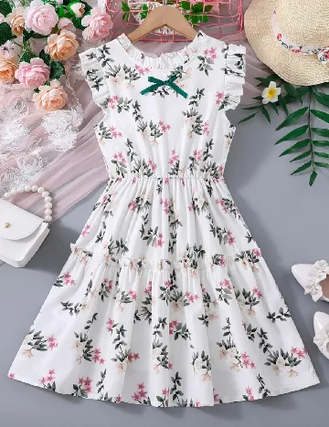 Rochie Shein Kids, floral Floral print