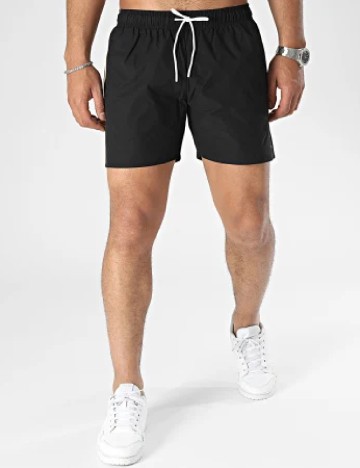 Short de baie BOSS, negru