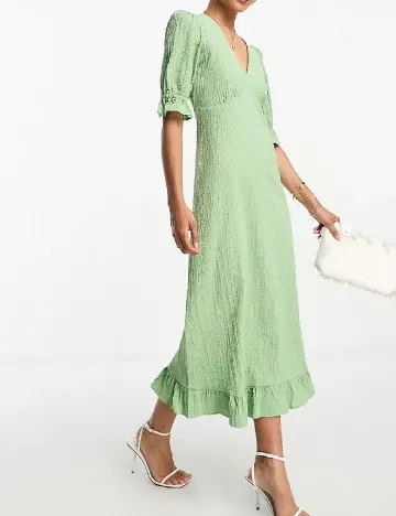 Rochie lunga Nobody s child, verde Verde
