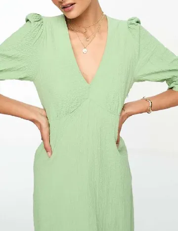Rochie lunga Nobody s child, verde Verde