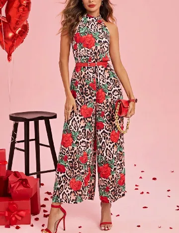 Salopeta SHEIN, animal print Animal print