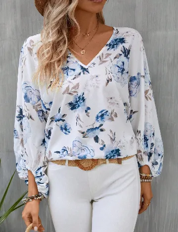 Bluza SHEIN, alb Alb