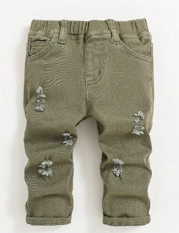 Blugi Shein Kids, verde Verde