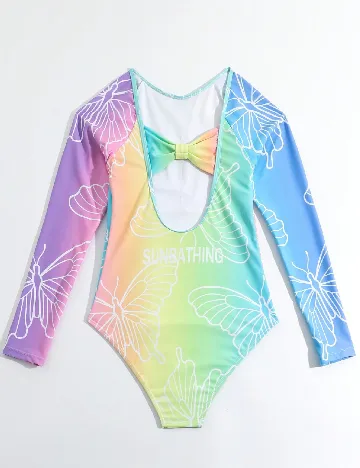 Costum de baie Shein Kids, mix culori Mix culori