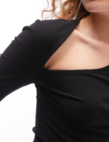 Bluza Top Shop, negru