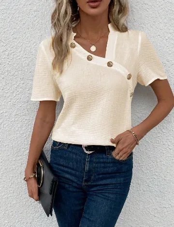 Bluza SHEIN, crem Crem