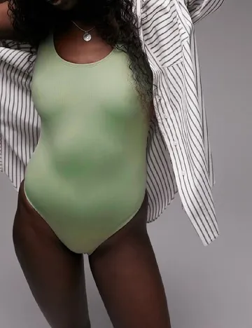 Costum de baie Top Shop, verde Verde