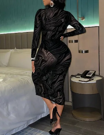 Rochie medie SHEIN, negru