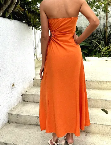 Rochie lunga SHEIN, portocaliu