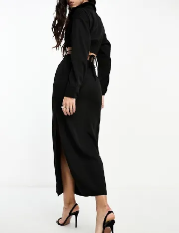Fusta Public Desire, negru Negru