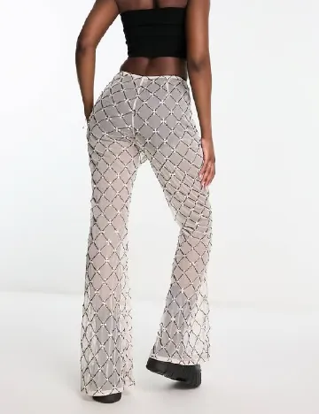 Pantaloni ASOS, crem