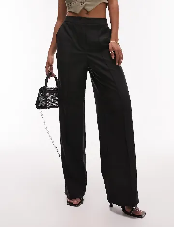 Pantaloni Top Shop, negru Negru