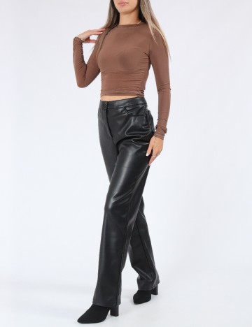 Pantaloni COLLUSION, negru