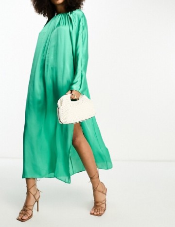 Rochie lunga ASOS, verde
