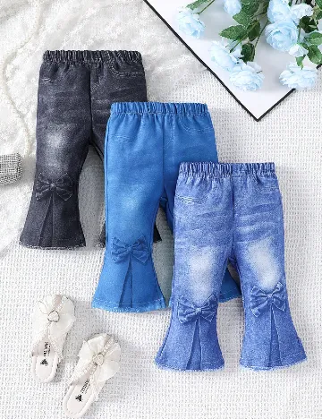 Set pantaloni 3 bucati Shein Kids, mix culori Mix culori