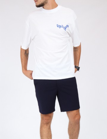 Pantaloni scurti Topman, bleumarin