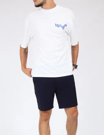 Pantaloni scurti Topman, bleumarin Albastru