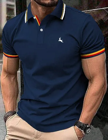 Tricou SHEIN, bleumarin Albastru