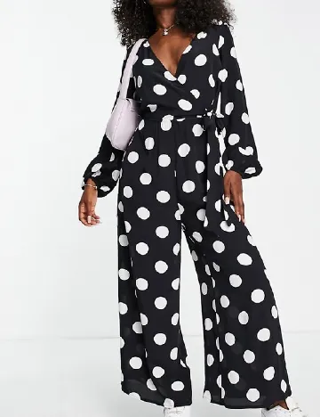 Salopeta ASOS, negru Negru