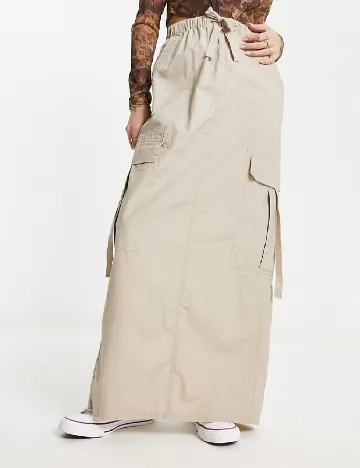 Fusta ASOS, crem Crem