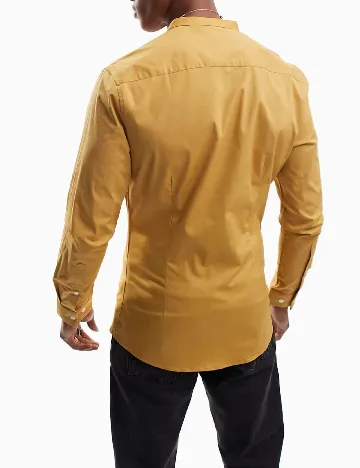 Camasa ASOS, mustar Galben