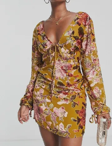Rochie scurta ASOS, kaki Verde