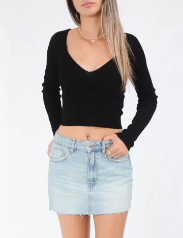 Top Pull&Bear, negru