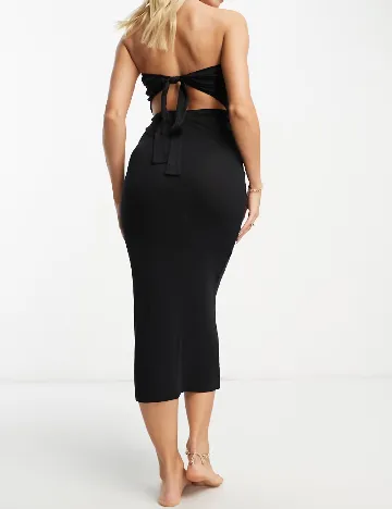 Rochie de plaja ASOS, negru Negru