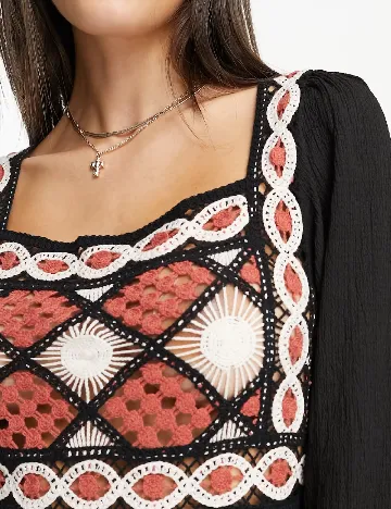 Rochie scurta ASOS, negru Negru