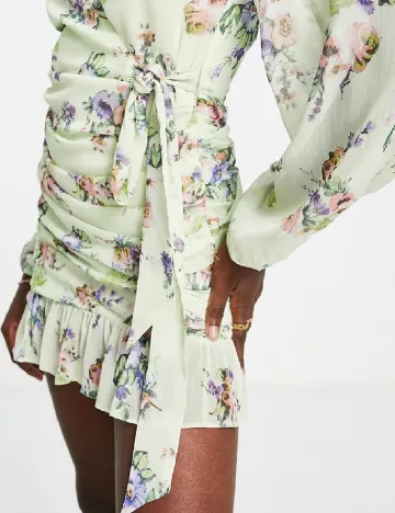 Rochie scurta ASOS, verde Verde