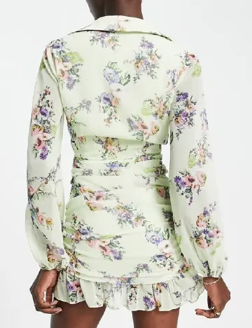 Rochie scurta ASOS, verde Verde